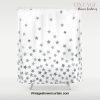 STARS SILVER Shower Curtain Offical Vintage Shower Curtain Merch