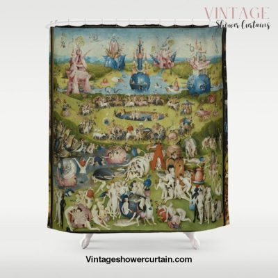 The Garden of Earthly Delights, Surreal, Hieronymus Bosch Shower Curtain Offical Vintage Shower Curtain Merch