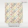 Vintage Daisy Pattern, Mid Century Modern Shower Curtain Offical Vintage Shower Curtain Merch